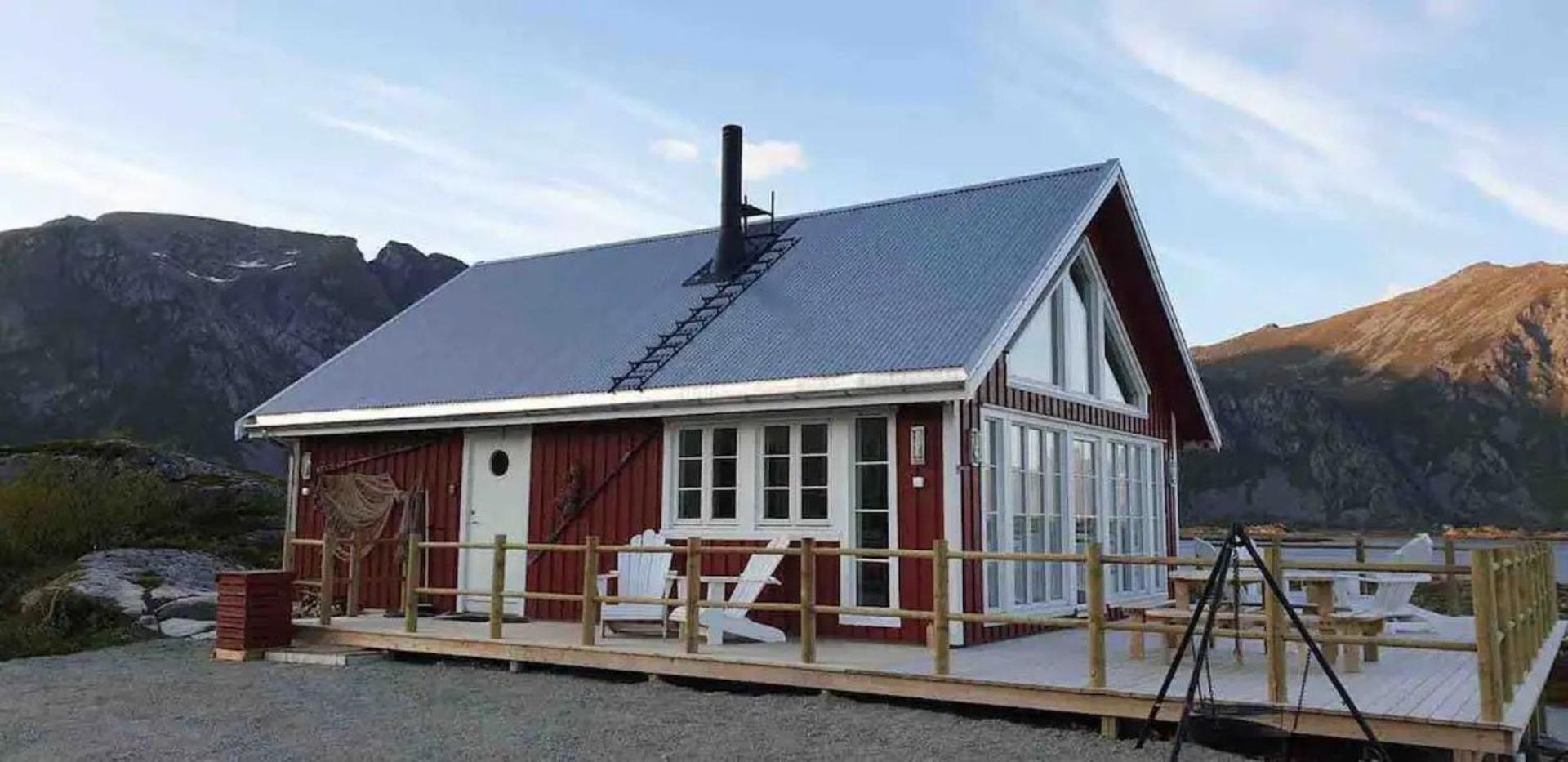Valberg High Quality Seaview Cabin Екстер'єр фото